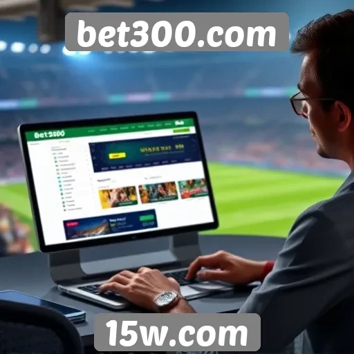 A experiência do usuário no site bet300.com